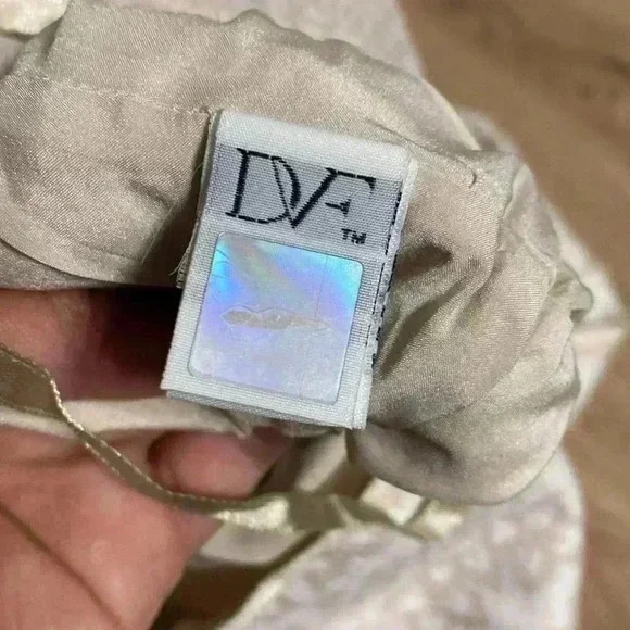 Diane Von Furstenberg "Jeannie fit & flare skater dress size‎ 6 cream - Picture 15 of 16